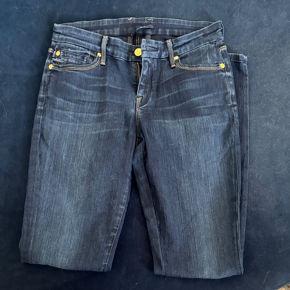 7 for all mankind size 26 skinny